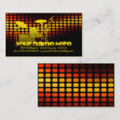 trommels : musicmeterz visitekaartje (Voorkant / Achterkant)