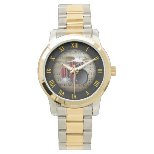 Trommelset ~ Achtergrond "Het muziekvlak" * ~ Horloge