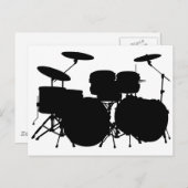 Trommelset Briefkaart (Voorkant / Achterkant)