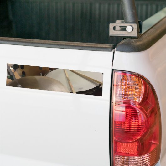 Trommelset Bumpersticker (Op Truck)