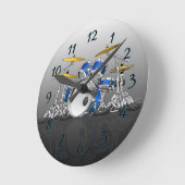 Trommelset Cartoon Ronde Klok (Hoek)