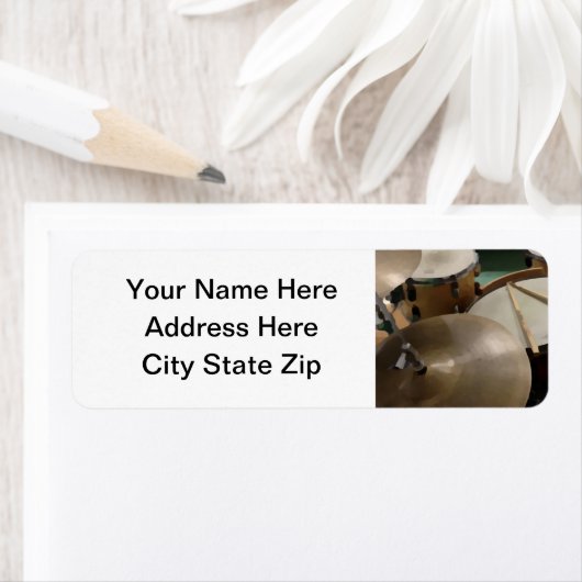 Trommelset Etiket (Insitu)