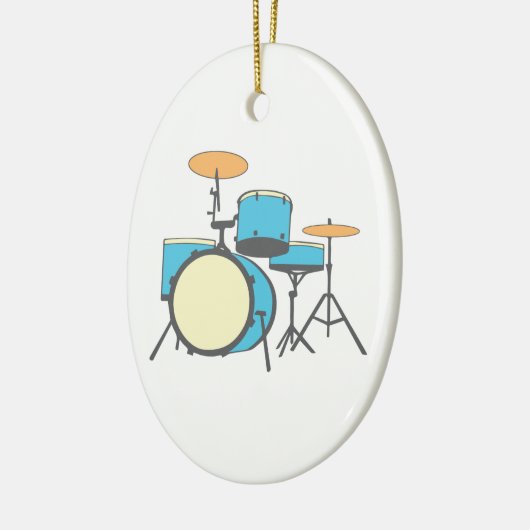 Trommelset Keramisch Ornament (Links)