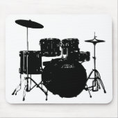 Trommelset Muismat (Voorkant)