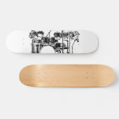 Trommelset Persoonlijk Skateboard (Horizontaal)