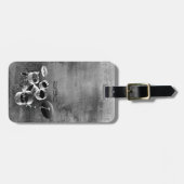 Trommelset / persoonlijke cadeautjes voor drummers bagagelabel (Voorkant horizontaal)