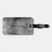 Trommelset / persoonlijke cadeautjes voor drummers bagagelabel (Achterkant horizontaal)