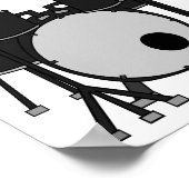 Trommelset Poster (Hoek)