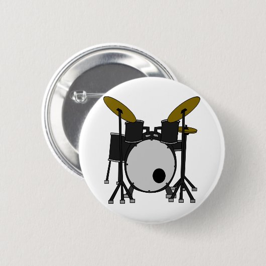 Trommelset Ronde Button 5,7 Cm (Voorkant /achterkant)