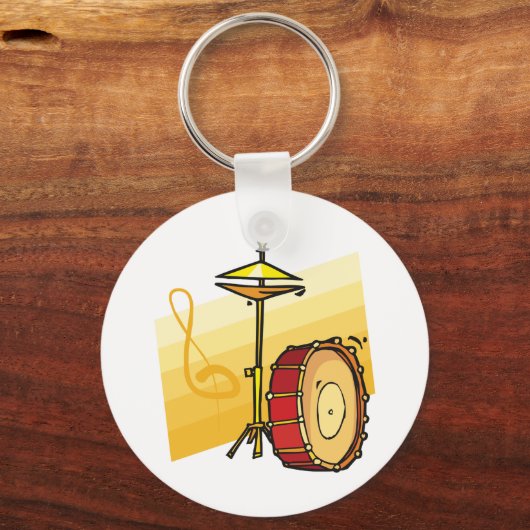 Trommelset Sleutelhanger (Voorkant)