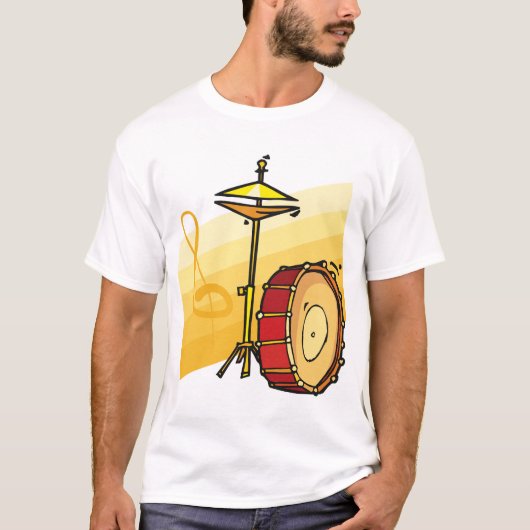Trommelset T-shirt (Voorkant)