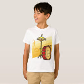 Trommelset T-shirt (Voorkant volledig)