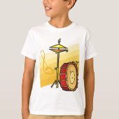 Trommelset T-shirt (Voorkant)