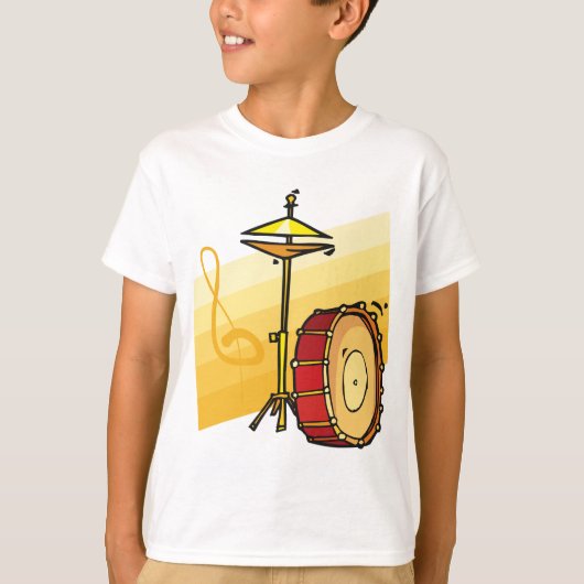 Trommelset T-shirt (Voorkant)