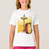 Trommelset T-shirt (Voorkant)