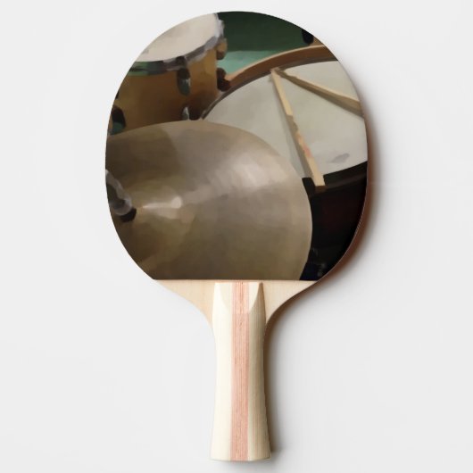 Trommelset Tafeltennisbatje (Achterkant)