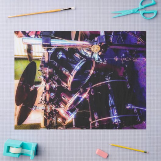 Trommelset Tissuepapier (Craft)