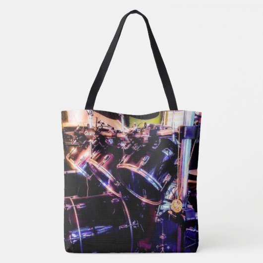 Trommelset Tote Bag (Achterkant)
