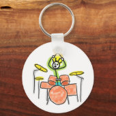 Trommelstokman Sleutelhanger (Voorkant)