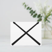 Trommelteken Briefkaart (Staand voorkant)