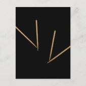 Trommelteken Briefkaart (Voorkant)