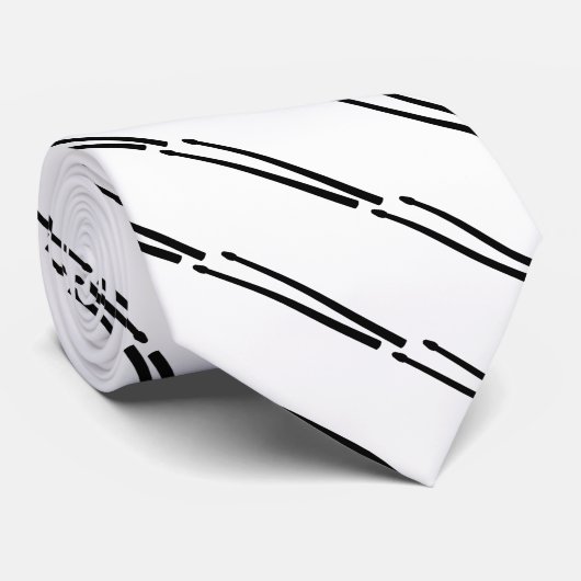 Trommelteken Stropdas (Opgerold)