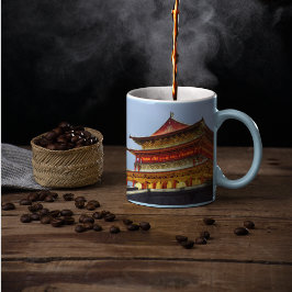 Trommeltoren van Xi'An Koffiemok