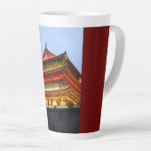 Trommeltoren van Xi'An Latte Mok (Rechterhoek)