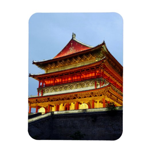 Trommeltoren van Xi'An Magneet (Verticaal)