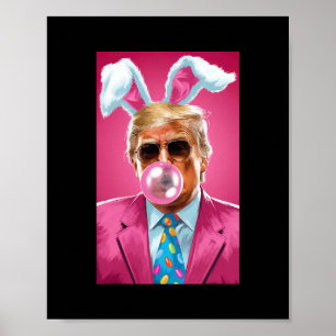 Tromp Blaast Kauwgom Politiek Republikeins Oost Poster