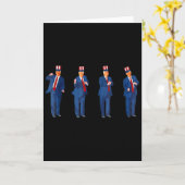 Trompdans 4 juli Trump 2025 _1 Kaart (Gele Bloem)