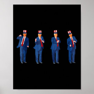 Trompdans 4 juli Trump 2025 _1 Poster