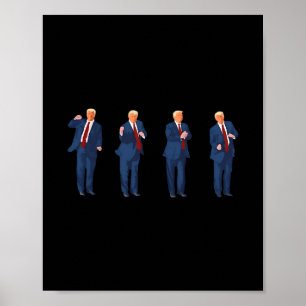 Trompdans 4 juli Trump 2025 1  Poster