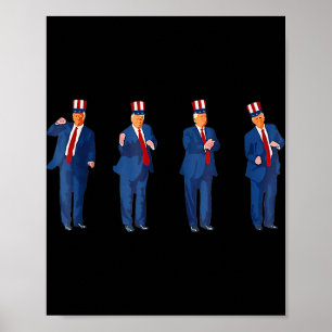 Trompdans 4 juli Trump 2025 _1 Poster