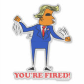 Trompdans Sticker (Voorkant)