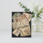 Trompe l’oeil | E. Delcroix Briefkaart (Staand voorkant)