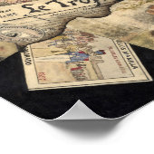 Trompe l’oeil | E. Delcroix Poster (Hoek)