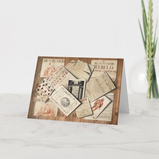 Trompe l’oeil | Piere De Hoop Kaart (Voorkant)