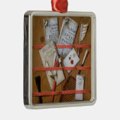 Trompe l'oeil 1702 metalen ornament (Rechts)