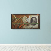 Trompe l'Oeil 1785 Canvas Afdruk (Insitu (Houten vloer))
