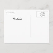 Trompe l'oeil aankondigingskaart (Achterkant)