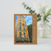 Trompe l'oeil aankondigingskaart (Staand voorkant)