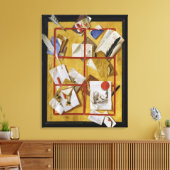 Trompe l'Oeil Canvas Afdruk (Insitu (Woonkamer))