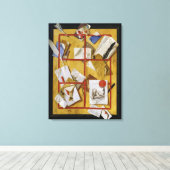 Trompe l'Oeil Canvas Afdruk (Insitu (Houten vloer))