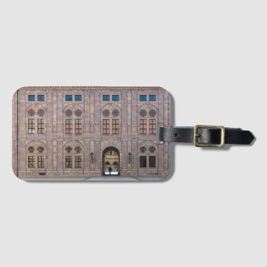 Trompe-L'oeil Duitsland Bagagelabel (Voorkant (horizontaal))