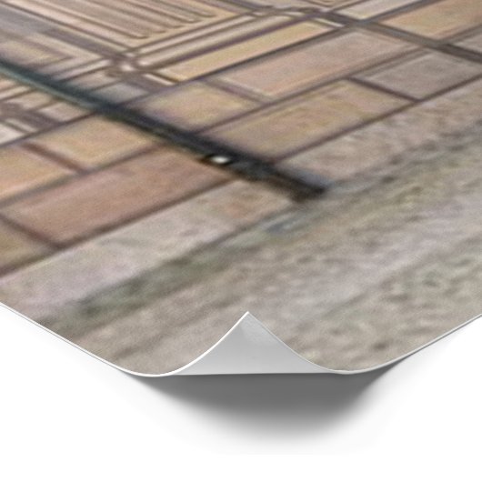 Trompe l'oeil Duitsland Poster (Hoek)