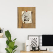 Trompe l'Oeil - Dutch Fine Art Poster (Thuiskantoor)