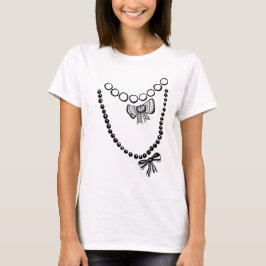 Trompe L'oeil Kettingen Crop Top