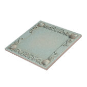 Trompe L'oeil Marine Life Shell Border 2 ID1190j Tegeltje (Zijkant)