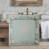 Trompe L'oeil Marine Life Shell Border 2 ID1190j Tegeltje